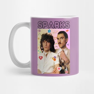 Sparks  90s style retro vintage 80s gifts Mug